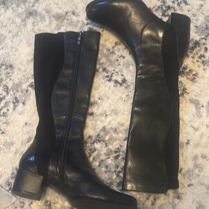 Sleek Black Over the Knee Boots